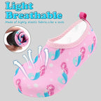 Deevike Kids Water Shoes Boys Grils Barefoot Quick Dry Aqua Socks Beach Shoes for Toddler Sports Swim Surf Outdoor Walking