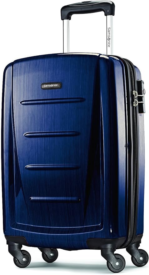 Samsonite Winfield 2 Hardside Luggage with Spinner Wheels, Navy, Carry-On 20-Inch