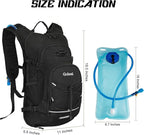 Hydration Backpack,Lightweight Hiking Backpack with 2L Water Bladder,Water Backpack for Biking, Running, Festival