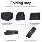 Esthesia Collapsible Bucket, 5 Gallon Portable Folding Water Container for Travelling, Camping, Hiking, Fishing, Gardening