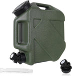 5 Gallon Water Jug, Camping Water Container BPA Free Water Storage with Spigot No Leakage Portable Emergency Water Tank for Outdoor Hiking Camping Picnic Supplies