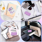 Aceoce Manicure Set Women's Nail Clipper Set Nail Kit with Travel Case - Purple, Stainless Steel, Compact, Curved Edge, Perfect for Travel & Everyday Use