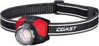 Coast® FL85R 1000 Lumen Tri-Color (White/Red/Green) Focusing Rechargeable LED Headlamp, Built-in Rechargeable Battery