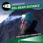 Energizer Rechargeable LED Headlamp, IPX4 Water Resistant, High-Powered Bright LED, Multiple Light Modes, Best Headlight for Camping, Running, Outdoors, Emergency Light, USB Included