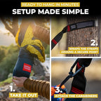 Grand Trunk Double Deluxe Parachute Nylon Hammock - 500lb Capacity Camping Hammock, 10.5x6.5ft, Lightweight & Durable (Charcoal/Magenta)