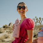 BOTTLE BOTTLE 32oz Insulated Water Bottle Stainless Steel Sport Water Bottle with Straw Dual-use Lid Design for Gym with Pill Box