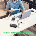 Power Bank Fast Charging 50000mAh, 65W Laptop Portable Charger USB C Compatible with MacBook Dell, PD External Battery Bank Compatible with iPhone 14/13, Cell Phone, Tablet, 3 Output &1 Input(Black)