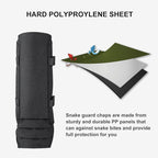 TREKMASTER Snake Gaiters Snake Chaps: Waterproof Snake Guards Snake Bite Protection for Lower Legs, Snake Proof Gaiters