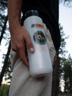 Epic Water Filters Nalgene OG Water Bottle with Filter, USA Made, BPA Free, Removes 99.99% Tap Water Contaminants, Forever Chemicals, White LDPE, 48 oz