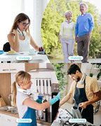 Neck Fan, Hands Free Bladeless Neck Fans Portable Rechargeable, 360° Cooling Neck Fan, 4 Speeds, Quiet, 5200 mAh Battery Operated USB Wearable Personal Fan Gifts for Women, Travel, Outdoor