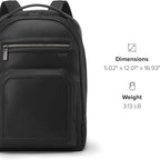 TUMI - Harrison Warren Backpack - 15-Inch Laptop Backpack - Stylish Women's & Men's Backpack for Travel & Business - Black Bombe