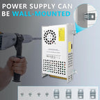 DC 60V 10A 600W Power Supply 110V AC to DC 60V Converter 10A 600W Switch Power Supply Transformer for 60Volt Drive Sensor System Lamp Meter Controller Servo Electric Motor