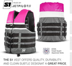 Jetpilot S1 Nylon Coast Guard Approved Life Vest PFD
