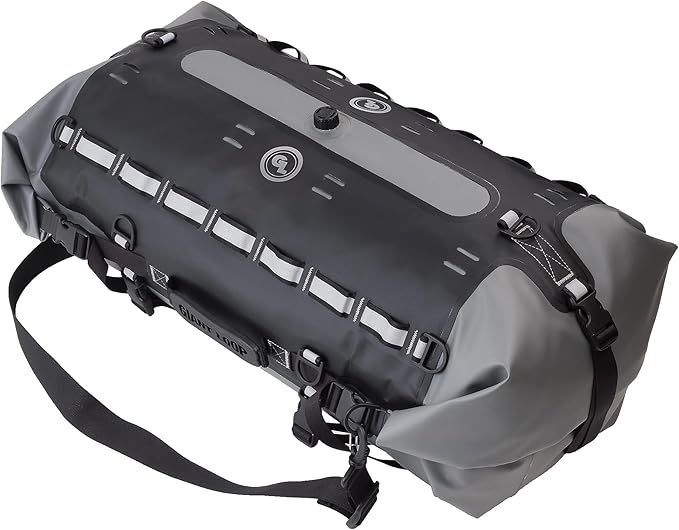 Giant Loop Tillamook Dry Bag, Waterproof Motorbike Luggage, Ideal for Fly and Ride Trips, 48-Liters Storage, Fits Any Large Motorcycle, UTVs, ATVs & Overlander
