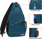 MOSISO Sling Backpack, Multipurpose Crossbody Shoulder Bag Travel Hiking Daypack