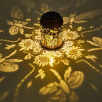 Sunflower Solar Lantern, Birthday Gifts for Women, Outdoor Waterproof LED Decorative Garden Lights for Lawn, Landscape, Patio, Porch Hanging Solar Lights for Ladies, Mom, Grandma