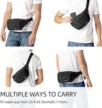 FREETOO Waist Pack Bag Fanny Pack for Men&Women Hip Bum Bag with Adjustable Strap for Outdoors Workout Traveling Casual Running Hiking Cycling