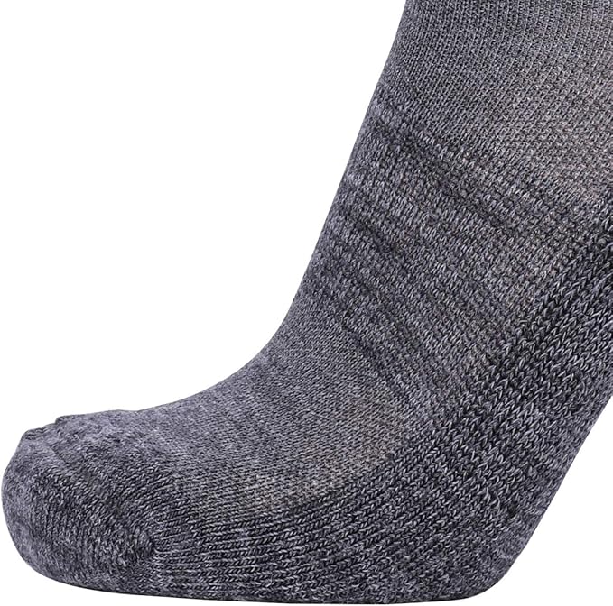 EnerWear 4 Pack Women's Merino Wool Outdoor Hiking Trail Crew Sock