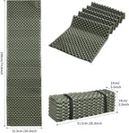 Foam Camping Pads for Hiking, Ultralight Closed Cell Mattress, Waterproof Soft Mat for Adults, Wide Picnic Yoga Mats, Folding Sleeping Pad for Outdoor Backpacking