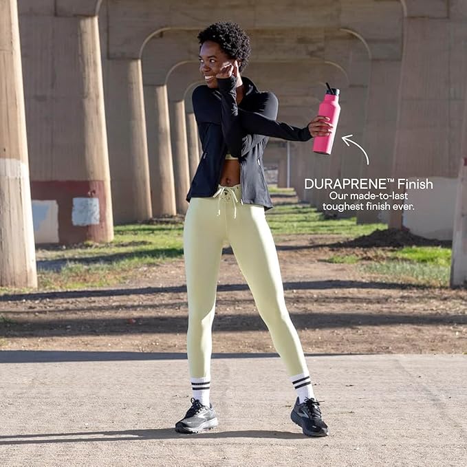 Corkcicle Sport Canteen Insulated Tumbler, Dragonfruit, 20 oz – Reusable Water Bottle Keeps Beverages Cold for 25 Hours & Hot 12 Hours – Cupholder Friendly Tumbler with Screw-On Cap