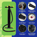 FunWater Inflatable Stand Up Paddle Board with Premium SUP Paddleboard Accessories, Anti-Slip EVA Deck, 11'/10'6'' Paddle Boards for Adults & Youth of All Skill Levels