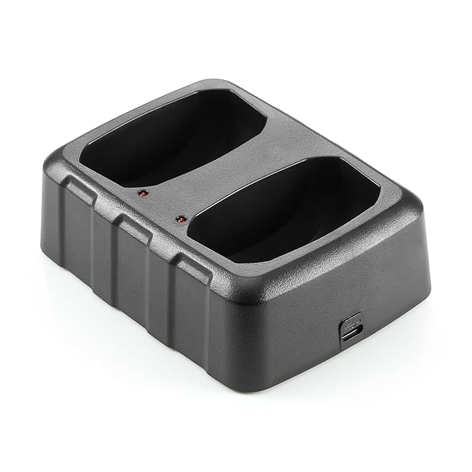 DEWALT DXFRS800 FRS Walkie Talkies Long Range 2 Way Radio, 2 Watt, Waterproof & Rechargeable, 2 Pack