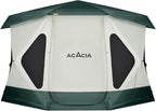 Space Acacia Lite Camping Tent | 2/3/4/8 Person Pop Up Tents for Camping | Lightweight & Durable Beach Tent | Level 7 Wind Resistance, UPF 50+ | Quick Setup for Camping & Backyard