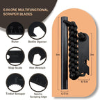 Oversized Survival Ferrocerium, Drilled Flint Fire Starter, 550 Paracord Handle, 25,000+ Sparks with EVA Case