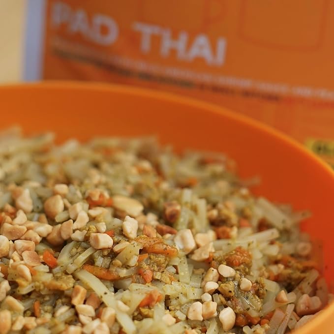 GOOD TO-GO Pad Thai (Single Serving) | Camping & Backpacking Food | Just Add Water Backpacking Meals | Good To-Go Dehydrated Meals Taste Better Than Freeze Dried Food