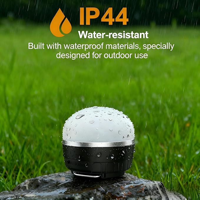 1000LM Camping Lantern Rechargeable, 11 Light Modes with RGB Color Changing Camping Lights, Portable Tent Light with Magnetic Base, Waterproof Emergency Hanging Light for Hurricane, Home, Camping