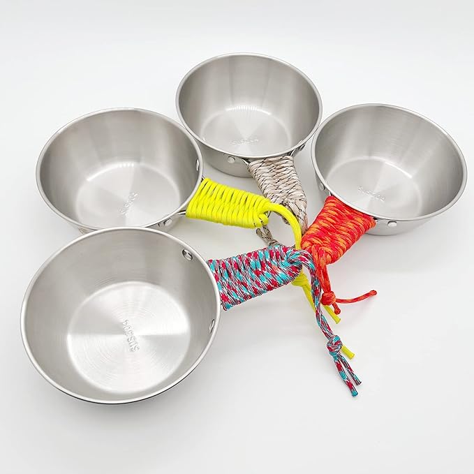 4pcs Camping Sierra Cup