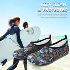 Deevike Water Shoes for Women Men Barefoot Quick-Dry Aqua Socks Slip-on for Beach Swim Surf Yoga Exercise