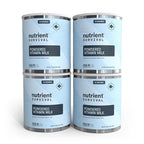 Nutrient Survival Vitamin Powdered Milk (4 Cans, 200 Servings), Freeze Dried Prepper Supplies & Emergency Food Supply, 21 Essential Nutrients, Soy & Gluten Free, Shelf Stable Up to 25 Years
