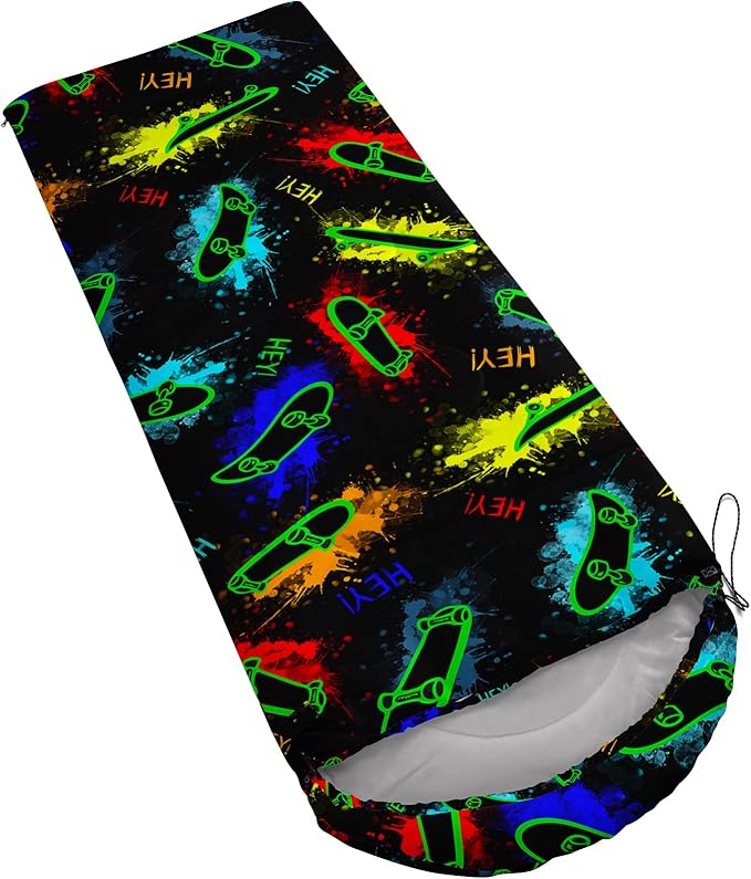 BSNTHO Camping Sleeping Bags,3 Season Warm & Cool Weather,Lightweight,Waterproof Sleeping Bags for Adults & Kids,Traveling,and Outdoors,Camping Gear Equipment