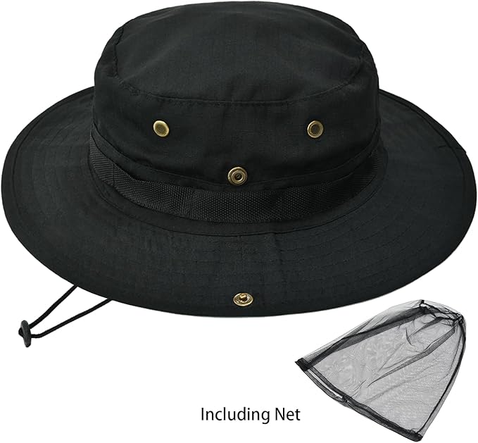 Sun Hats for Men Women Bucket Hat UPF 50+ Boonie Hat Foldable UV Protection Hiking Beach Fishing Summer Safari