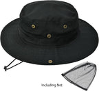 Sun Hats for Men Women Bucket Hat UPF 50+ Boonie Hat Foldable UV Protection Hiking Beach Fishing Summer Safari