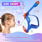 Full Face Snorkel Mask for Kids 4-16, 180 Degree Panoramic View Snorkeling Set Anti-Fog Anti-Leak, Foldable Dry Top Snorkeling Gear for Kids