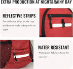 Zavothy 18L Multipurpose Hiking Backpack with 3L Water Bladder – Durable Hydration Backpack with Insulated Bladder Compartment, Hidden Helmet Holder & Rain Cover – for Hiking, Commuting, and Camping