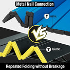 VILLEY Portable Camping Table with Adjustable Legs, Lightweight Aluminum Folding Beach Table with Carrying Bag for Outdoor Cooking, Picnic, Beach, Backyards, BBQ and Party