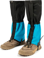 likloks Adjustable Leg Gaiters for Men & Women - Lightweight & Waterproof Gaiter for Hiking, Snow, Trail, Trekking, Hunting, Climbing