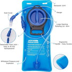 JOYHILL TPU Hydration Bladder,1.5L 2L 3L Water Bladder for Hiking Backpack BPA Free Leak Proof Hydration Pack