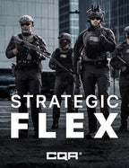 CQR Men's Flex Ripstop Tactical Pants, Water Resistant Stretch Cargo Pants, Lightweight EDC Hiking Work Pants