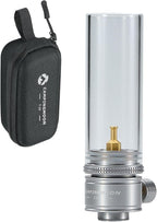 CAMPINGMOON Gas Candle Lantern w/ EN417 Lindal Valve Standrad Camping Canister T-1D