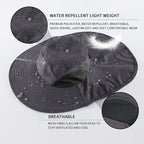 Home Prefer Outdoor UPF50+ Sun Hat Wide Brim Mesh Fishing Hat with Neck Flap