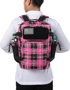 QT&QY 25L/45L Military Tactical Backpack For Men Molle Daypack 3 Day Bug Out Bag Hiking Rucksack With Bottle Holder