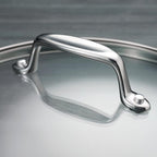 Tramontina Tri-Ply Clad Stainless Steel 14-Piece Cookware Set with Glass Lids, Pots and Pans Kitchen Set, Induction-Ready, Dishwasher-Safe, Made in Brazil