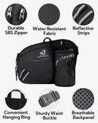 WATERFLY Fanny Pack Waist Bag: Waist Pack for Women Men with Water Bottle Holder Hiking Fanny Pack for Running Walking DogWalking Travel Cycling