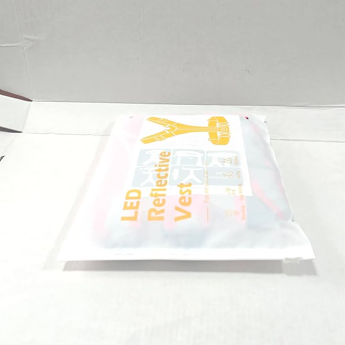 Led Light Up Running Vest Reflective Vest for Runners Night Walking, Rechargeable LED Reflective Running Vest High Visibility with Adjustable Waist/Shoulde, Reflective Armband for Women Men