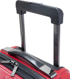 Kenneth Cole REACTION Out of Bounds Lightweight Hardshell 4-Wheel Spinner Luggage, Scarlet Red, 28-Inch Checked