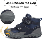 Mishansha Kids Hiking Boots Toddler Girls Boys Hiking Shoes Water-Resistant Anti-Collision Non-Slip Athletic Outdoor Trekking Boots